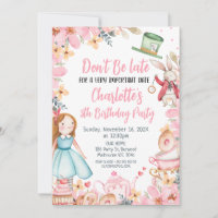 Alice Rose Florale Au Wonderlan Anniversaire