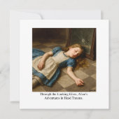 Invitation Alice’s Adventures in Head Trauma  (Devant)