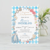 Invitation Alice's Onederland, Première fête de la fille (Debout devant)