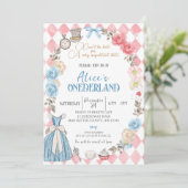 Invitation Alice's Onederland, Première fête de la fille (Debout devant)