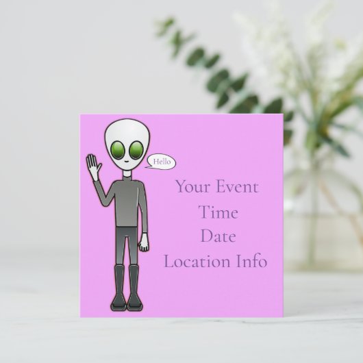 Invitation Alien courtois Thunder_Cove (Debout devant)