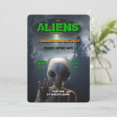 Invitation Alien Paranormal Activité (Debout devant)