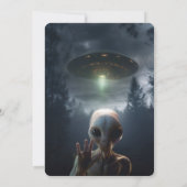 Invitation Alien Paranormal Activité (Dos)