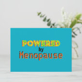 Invitation Alimenté par la Ménopause 3 (Debout devant)