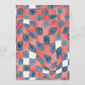 Invitation All American Girl 4th of July Baby shower (Dos)