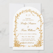 Invitation All in One Arch Botanical Garden Wedding Arch (Devant)