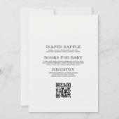 Invitation All in One Baby on Board Skateboard Baby Shower (Dos)