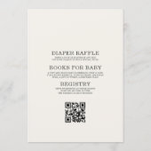 Invitation All in One Backyard Baby-Q BBQ Baby Shower (Dos)