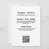 Invitation All in One Beers Diapers Couples Baby shower (Dos)