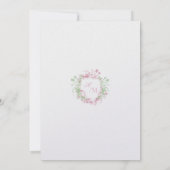 Invitation All in One Blush and Sage Delicate French Wedding (Dos)