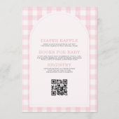 Invitation All in One Girl Locally Grown Pink Baby Shower (Dos)