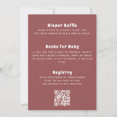 Invitation All in One Little Dumpling Baby Shower QR Code (Dos)