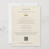 Invitation All in One Little Love Baby shower de bug Invitati (Dos)