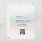 Invitation All in One Sea Turtle Couples Baby Shower  (Dos)