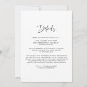 Invitation All in One Sunflowers and Roses Wedding (Dos)