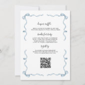 Invitation All in One Watercolor Bunny Rabbit Baby Shower (Dos)