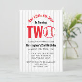 Invitation All-Star Baseball 2e anniversaire (Debout devant)