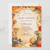 Invitation All Star Basketball Baby Shower (Devant)