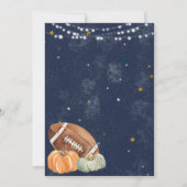 Invitation All Things Fall Harvest Festival Citrouille Party (Dos)