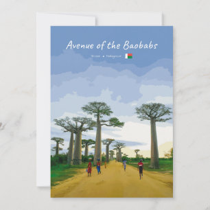 Invitation Allée des Baobabs, Madagascar - Paysage