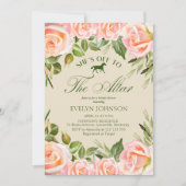 Invitation Aller à la Fête des mariées du Derby du Kentucky A (Devant)