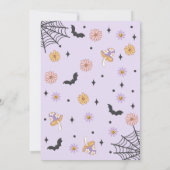 Invitation Allez Ghouls Hippie Halloween Party (Dos)