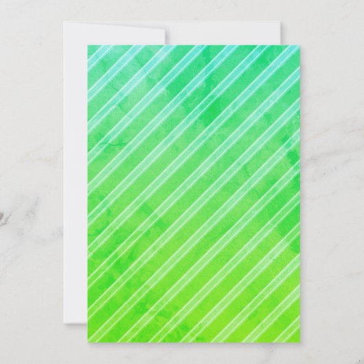 Invitation Alligator de la Saint Patrick à notre parti (Dos)