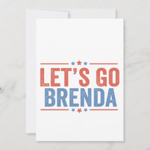 Invitation Allons à Brenda Kamala Election 2024