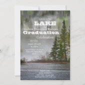 Invitation Allons à la graduation du lac (Devant)