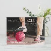 Invitation Allons Bowling (Debout devant)