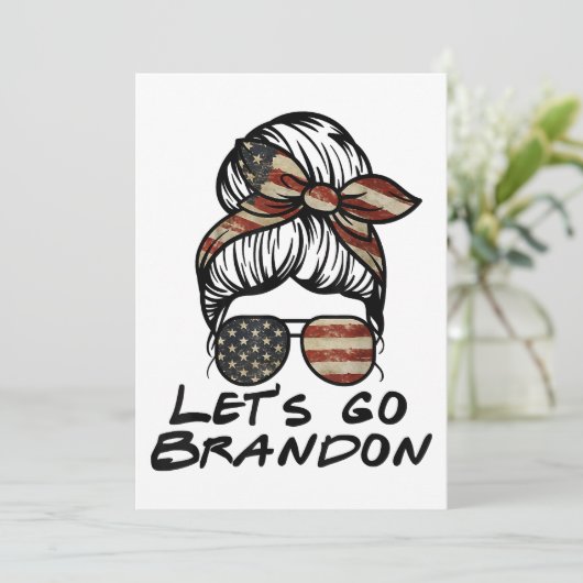 Invitation Allons Brandon, allons Brandon (Debout devant)