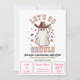 Invitation Allons Ghouls