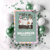 Invitation Allons Gouls Super Halloween Costume Party