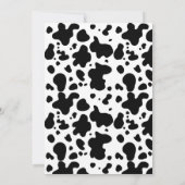 Invitation Allons les filles Cowgirl occidentale Anniversaire (Dos)