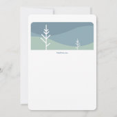 Invitation Allons sur la glace (Dos)