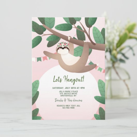 Invitation Allons-y (Debout devant)