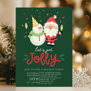 Invitation Allons-y Jolly" Fête des fêtes