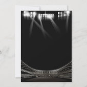 Invitation Allons-y pour une fête d'anniversaire de Soccer Fu (Dos)