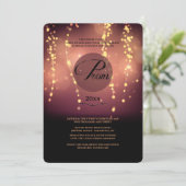 Invitation Allumez l'invitation de bal d'étudiants de ciel (Debout devant)