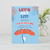 Invitation Allumons le feu ! BBQ du 4 juillet (Debout devant)