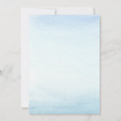 Invitation Aloha 3ème anniversaire fille - Flamant rose et fê (Dos)