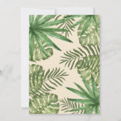 Invitation Aloha Baby Fruit Baby shower frais d'été (Dos)