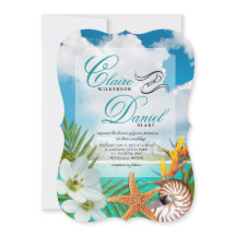 Aloha Beach Wedding Plumeria Frangipani Nautilus