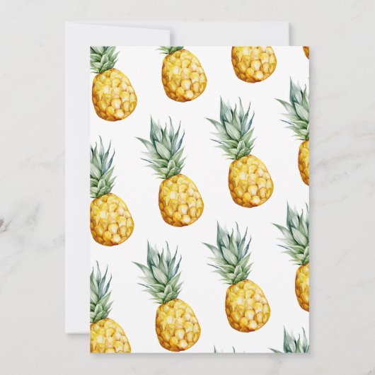 Invitation Aloha Luau Aloha (Dos)