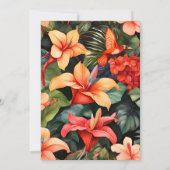 Invitation Aloha Luau Graduation Party (Dos)