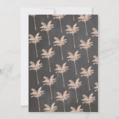 Invitation Aloha Stock Le Bar Luau Tiki Fiançailles Invitatio (Dos)