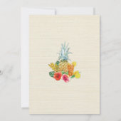 Invitation Aloha Stock The Bar Cocktail Fiançailles Invitatio (Dos)