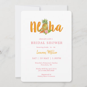 Invitation Aloha Tropical Bridal