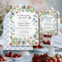 Alors Berry Sweet Baby Boy à Bee Fraise Douche