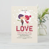 Invitation Alors Dans L'Invitation Amoureuse (Debout devant)